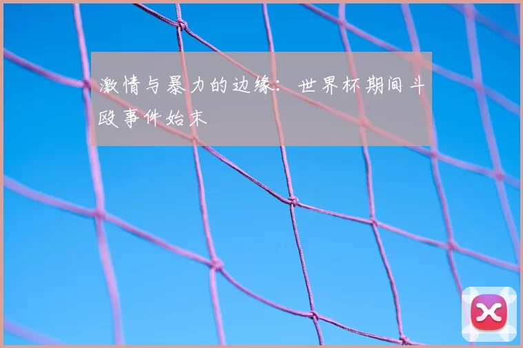 激情与暴力的边缘:世界杯期间斗殴事件始末