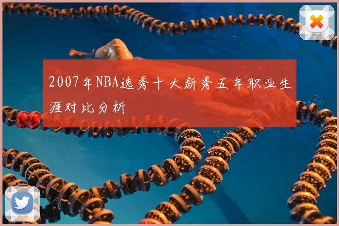 2007年NBA选秀十大新秀五年职业生涯对比分析