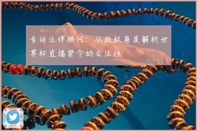 专访法律顾问：从版权角度解析世界杯直播禁令的合法性